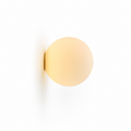 Round Glass Globe LED Wall Sconce