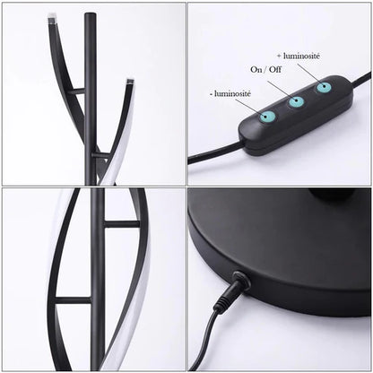 sculptural floor lamp
