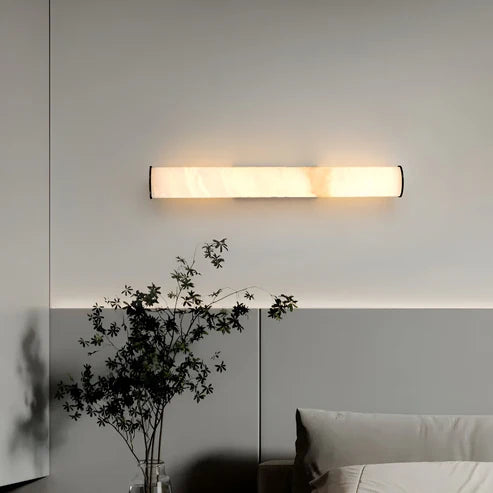 slim vertical wall sconce
