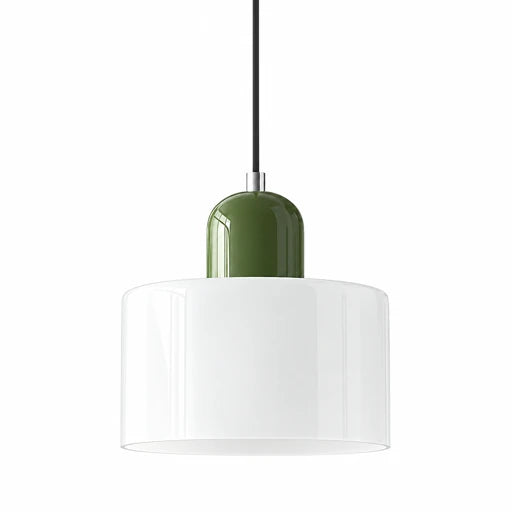 small glass pendant light