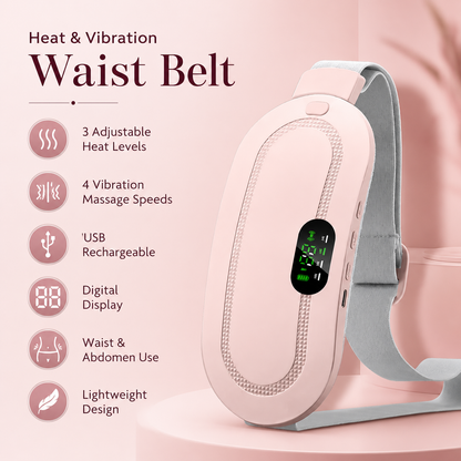 vibration massage waist belt